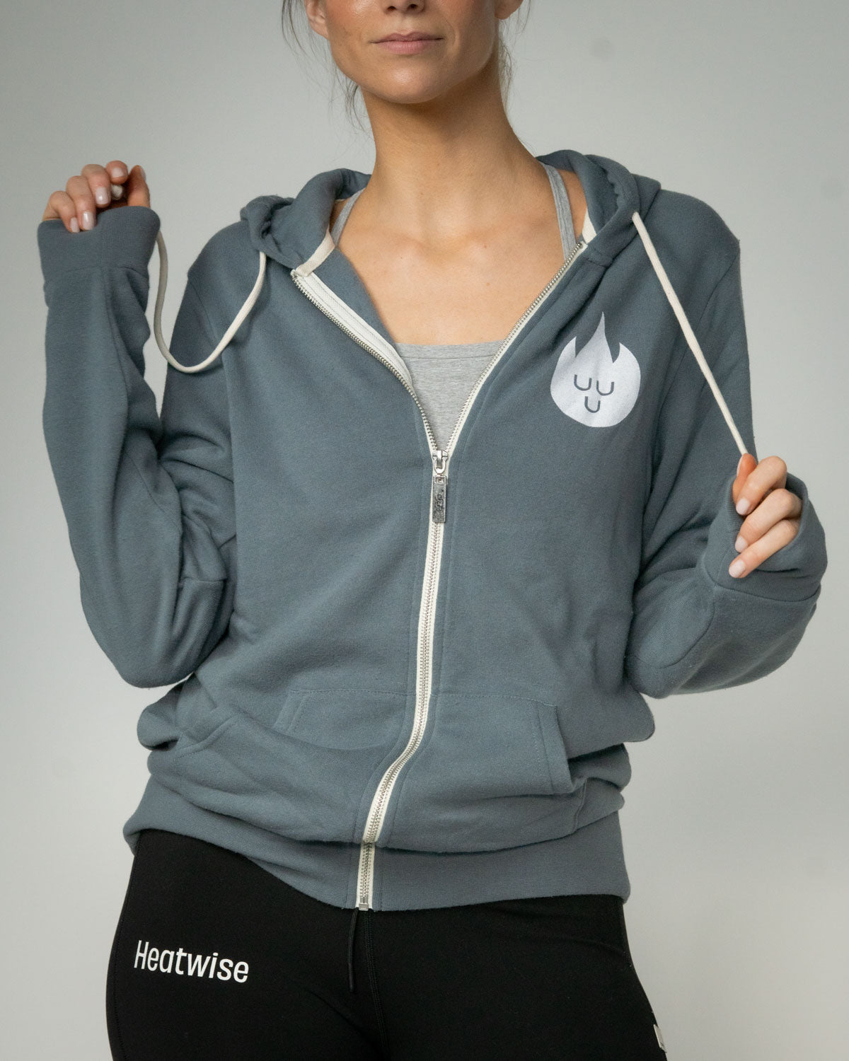 Flame Zip-Up Hoodie