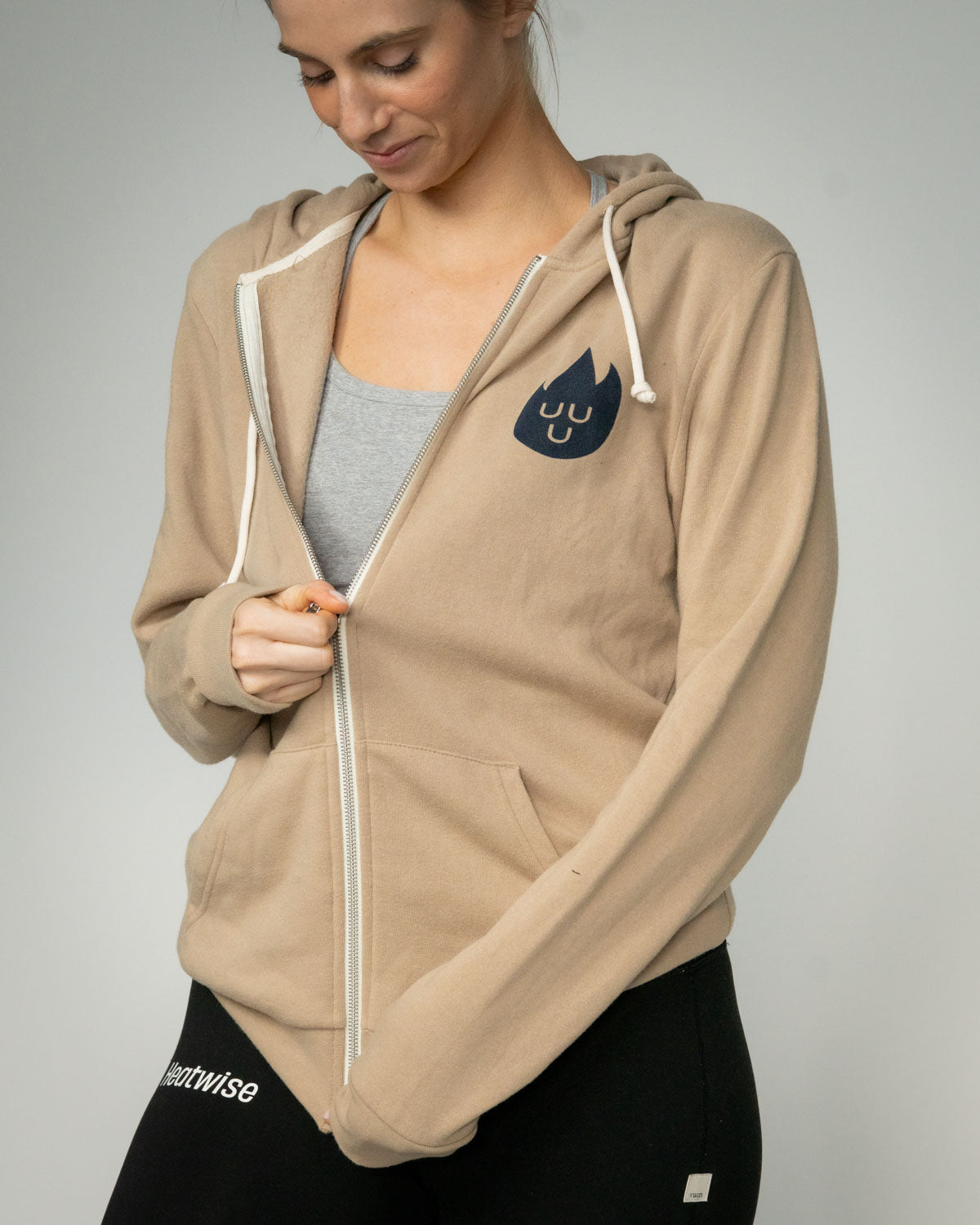 Flame Zip-Up Hoodie