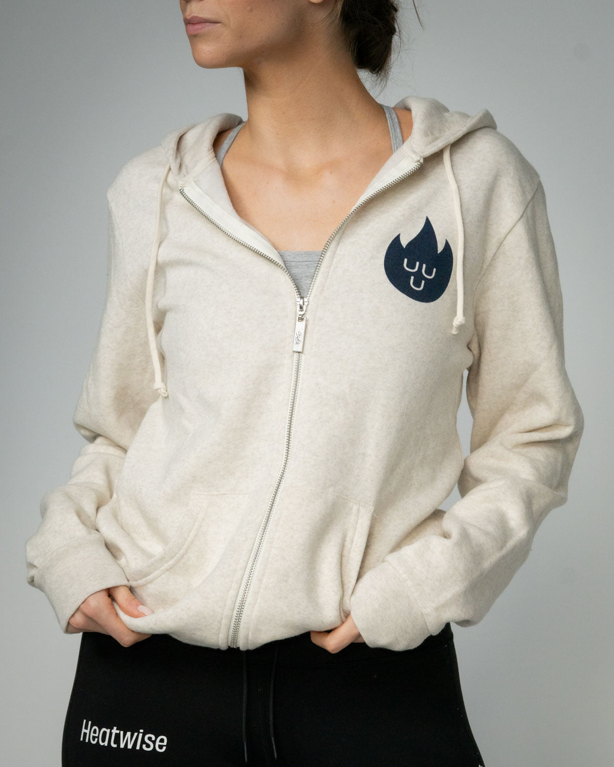 Flame Zip-Up Hoodie