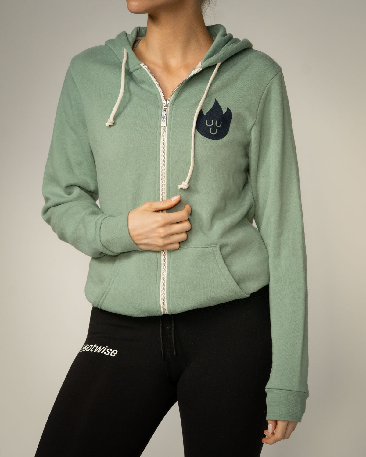 Flame Zip-Up Hoodie